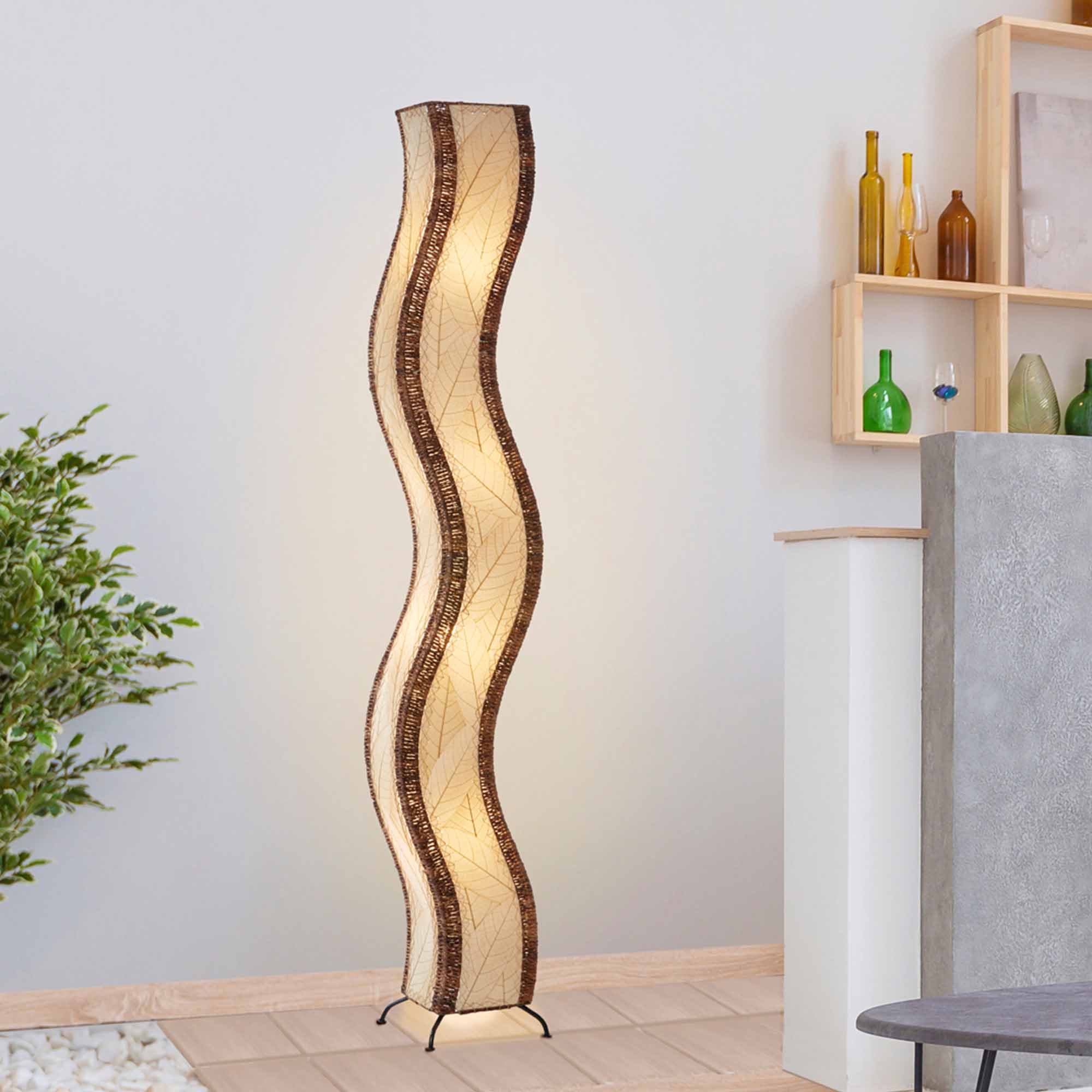 457-xl-n-sq-lifestyle Wave Floor Lamp