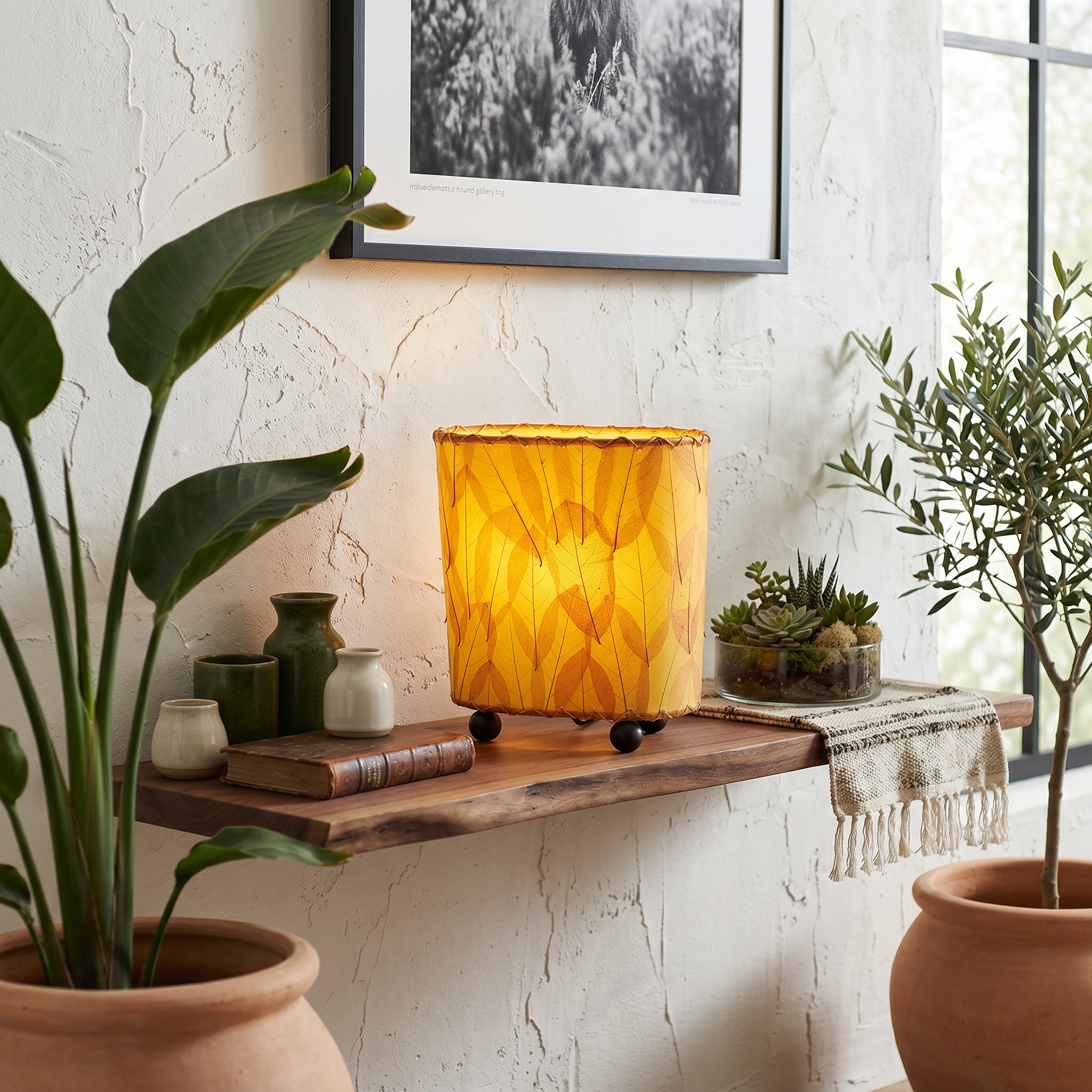 Mini Guyabano Table Lamp Orange <br>(Item # 531 o) - Image 5