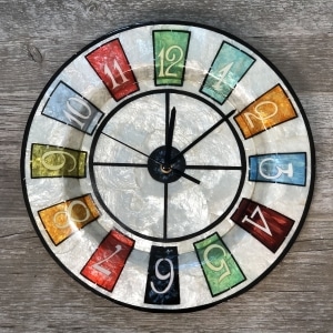 Colorful clock
