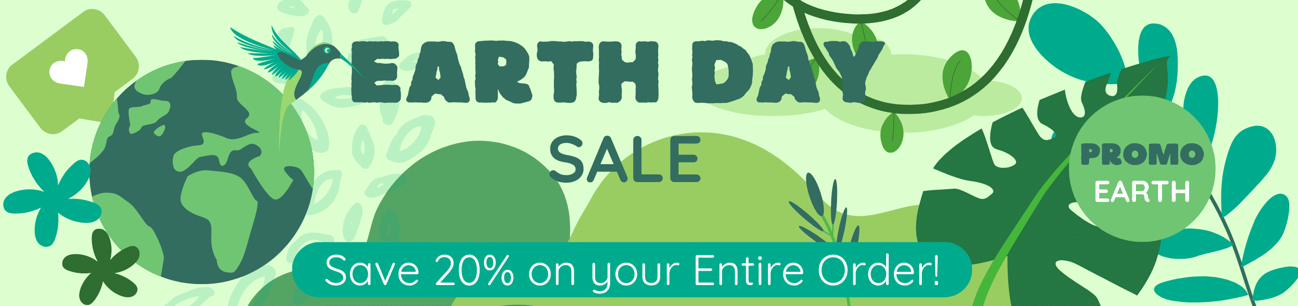 Shopeangee – Earth Day 2024 Banner 2