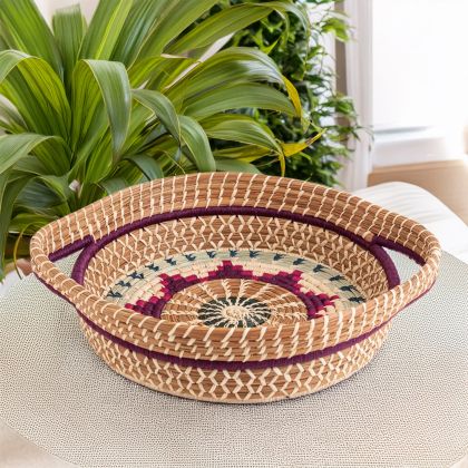 Baskets bring balance and warmth to any space.